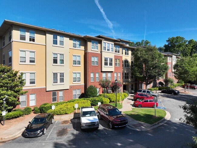 Exterior 3D - Candler Forrest Apartments
