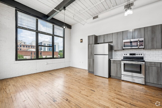 1BR, 1BA - 1,150SF - Dining Room - MC Kiser Lofts