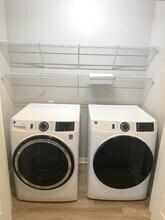 Lrg or Compact Laundries in Apt - The Summit Residences