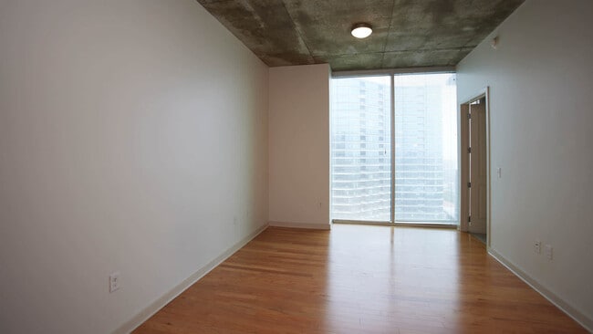 Living Room with Hard Surface Flooring - Skyhouse South