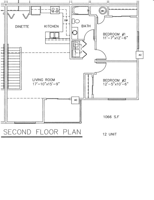 2HAB/1BA - Pine Haven Apartments