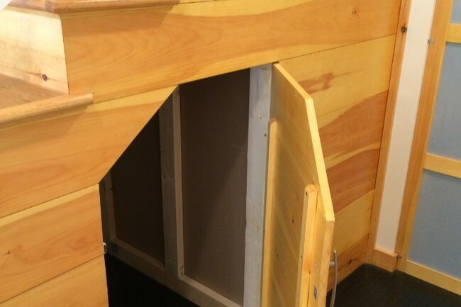 Entryway storage - 131 Lakeside Dr