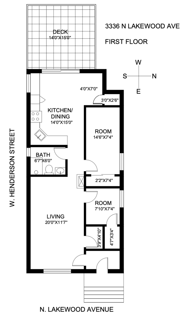 Building Photo - 3336 N Lakewood Ave