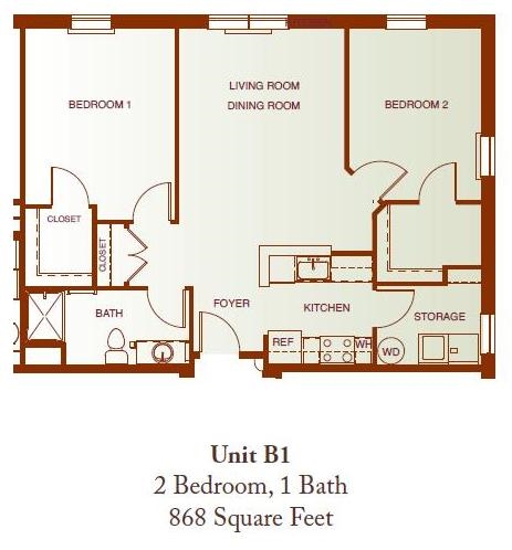 Apartamento B1 - Park View at Severna Park