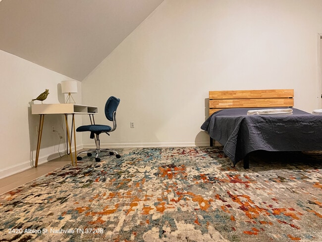 Desk + Bed - 2420 Albion St