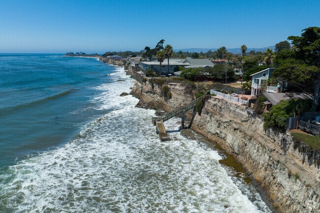 The cliffs in Isla Vista offer breathtaking coastal views and natural beauty.