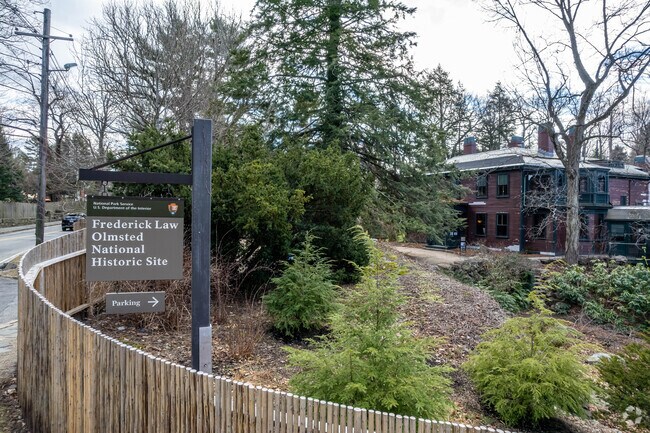 Frederick Law Olmstead National Historic Site is located in South Brookline.