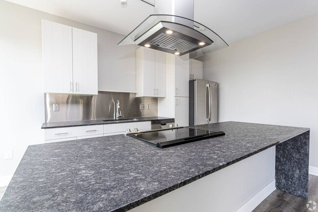 Spacious Kitchen - Waterside at River Park Apartments