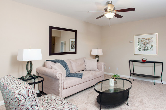 Spacious Living Room Area - 350 Dunster Apartments