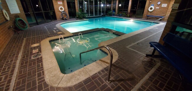 hot tub and heated indoor pool - 2880 S Locust St