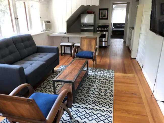 Living Room and Kitchen - 2342 Broadway St
