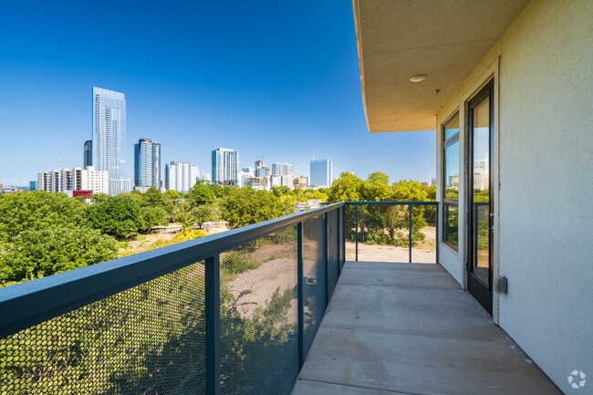 2BR, 2BA - 1,144SF - Balcony - The Lady Bird