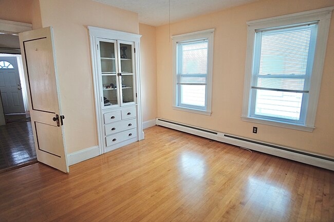Living Room with Built-in Cabinet - 6 Endicott St