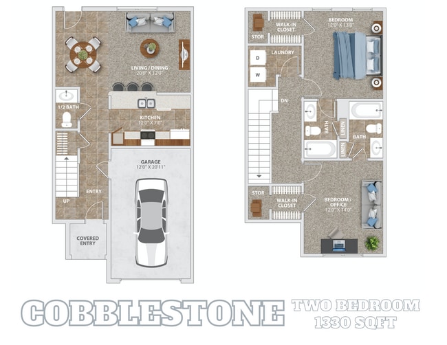 Interior Photo - Cave Mill Apartments
