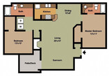 2bed - 2bath