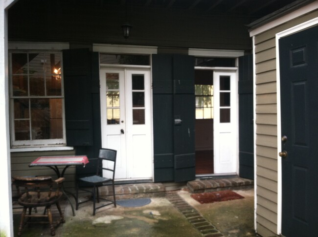 Traditional french door entryway to apartment - 1300 Treme St