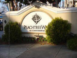 PROPERTY SIGN - 1075 Peachtree Walk NE