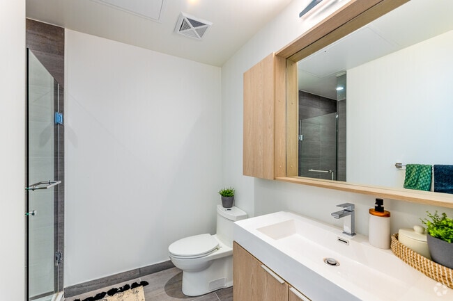 2BR, 2BA - 832 SF - Salle de bain - 77 & 99 Gerrard West