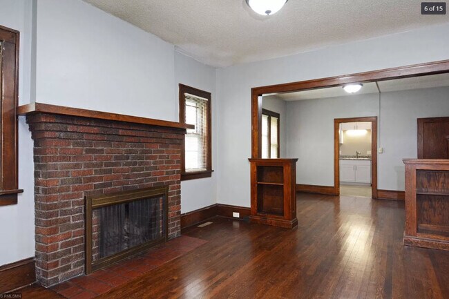 View of living space and dining room - 3436 Stevens Ave