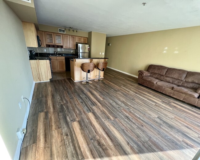 Living room with kitchen - 2222 Detroit Ave