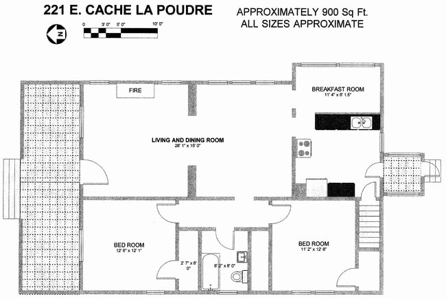 MAIN FLOOR - 221 E Cache La Poudre St