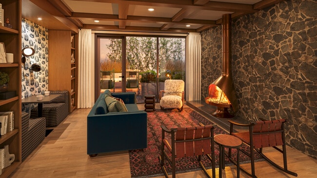 14th Floor Sky Lounge - EVER Knoxville Apartments