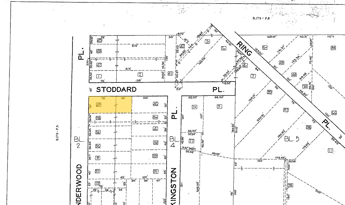 Plat Map - 1026 Underwood Pl