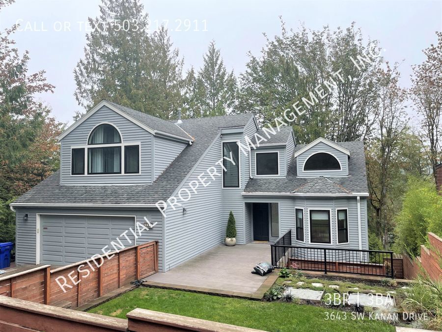 SW Portland Contemporary Home Nestled Amon... House for Rent in