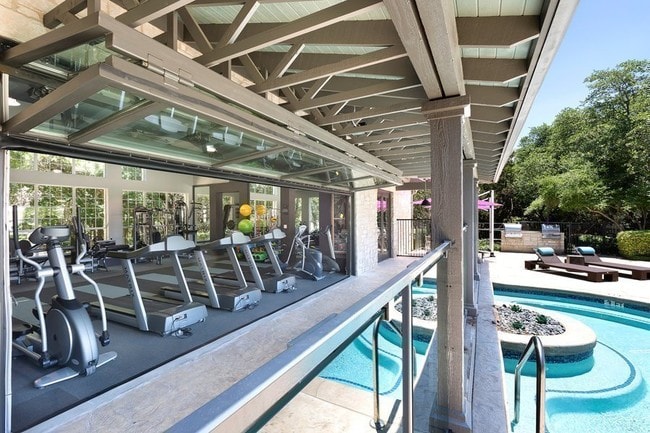 Open Air Option in Fitness Center - The Preserve at Travis Creek