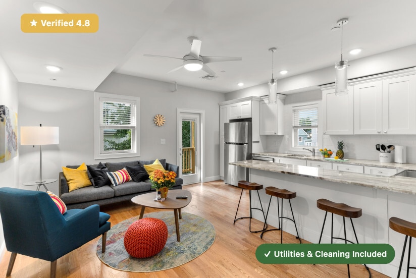 Furnished Bedroom with Private Bath in East Boston - Furnished Bedroom with Private Bath in East Boston