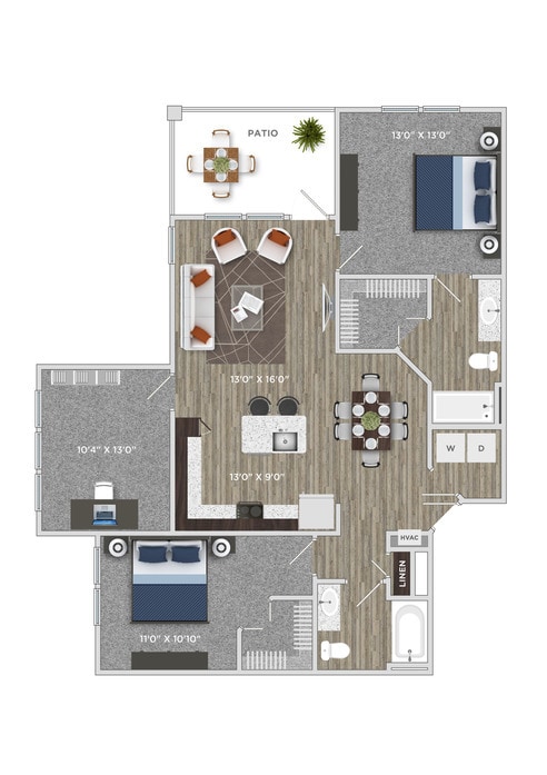 Pinehurst Floorplan - Altair at the Preserve
