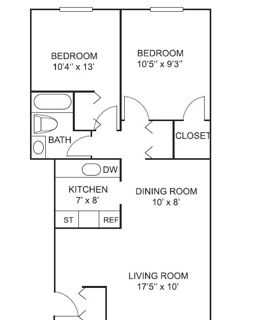Northern View Villas – Large Two Bedroom Suite