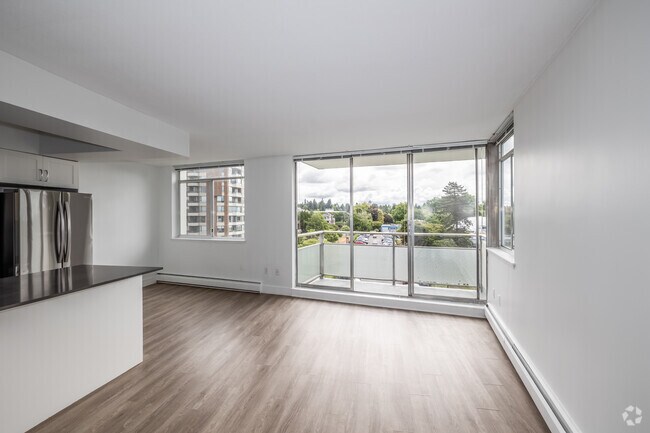 1 chambre, 1 salle de bain - 657 pi² - Salon - 5815 Yew Street