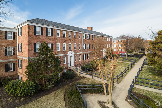 Side view - The George Mason Apartments