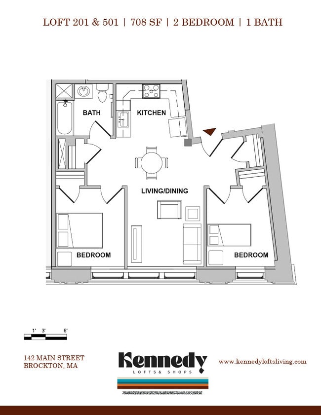 Floorplan - Kennedy Lofts