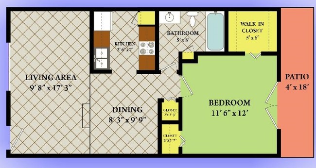 1BR/1BA - Broadway Heights