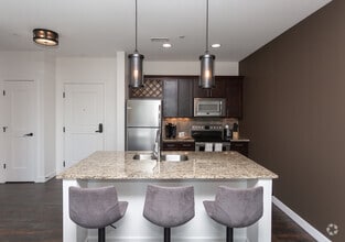 1BR, 1BA - 704 SF - Ironworks at Keystone