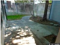 private patio, gated - 992 Round House Ln