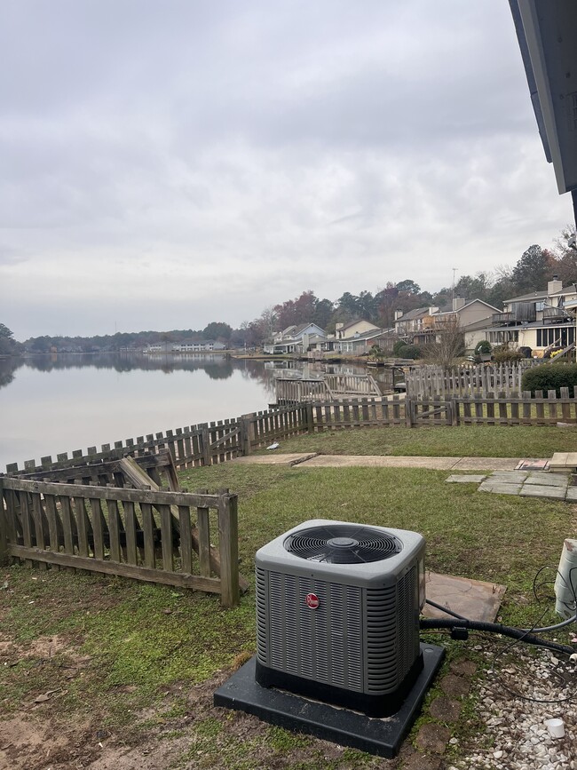 Back yard view - 108 Leisure Lake Ct