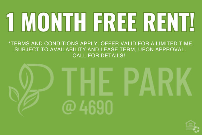 Move in special - The Park at 4690