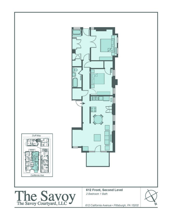 Floorplan - 612 California Ave