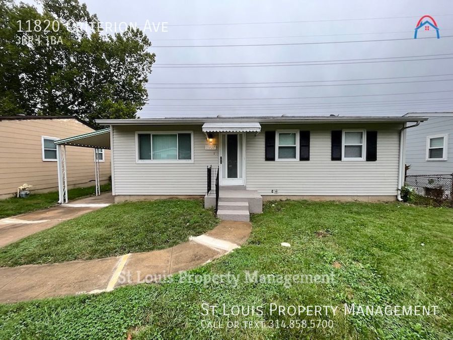 11820 Criterion Ave, Spanish Lake, MO 63138 House for Rent in Spanish