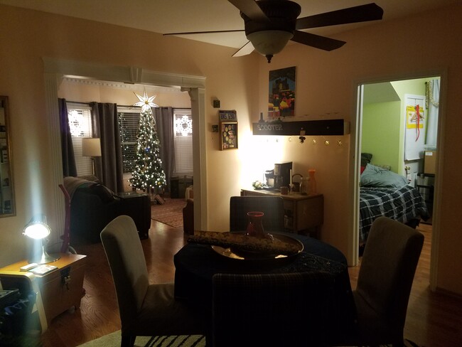 Dining room- Second bedroom/office visible through door on the right - 2297 Florian St