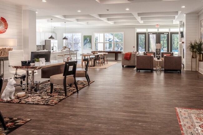 Entrada a la casa club - Park Circle Village Apartments