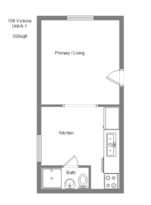 Photo du bâtiment - Bachelor Unit By Kitchener GO Station