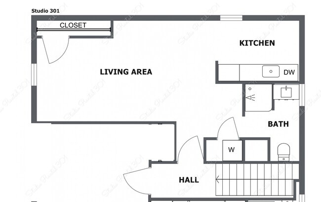 Open Floorplan - 9 Pulaski St