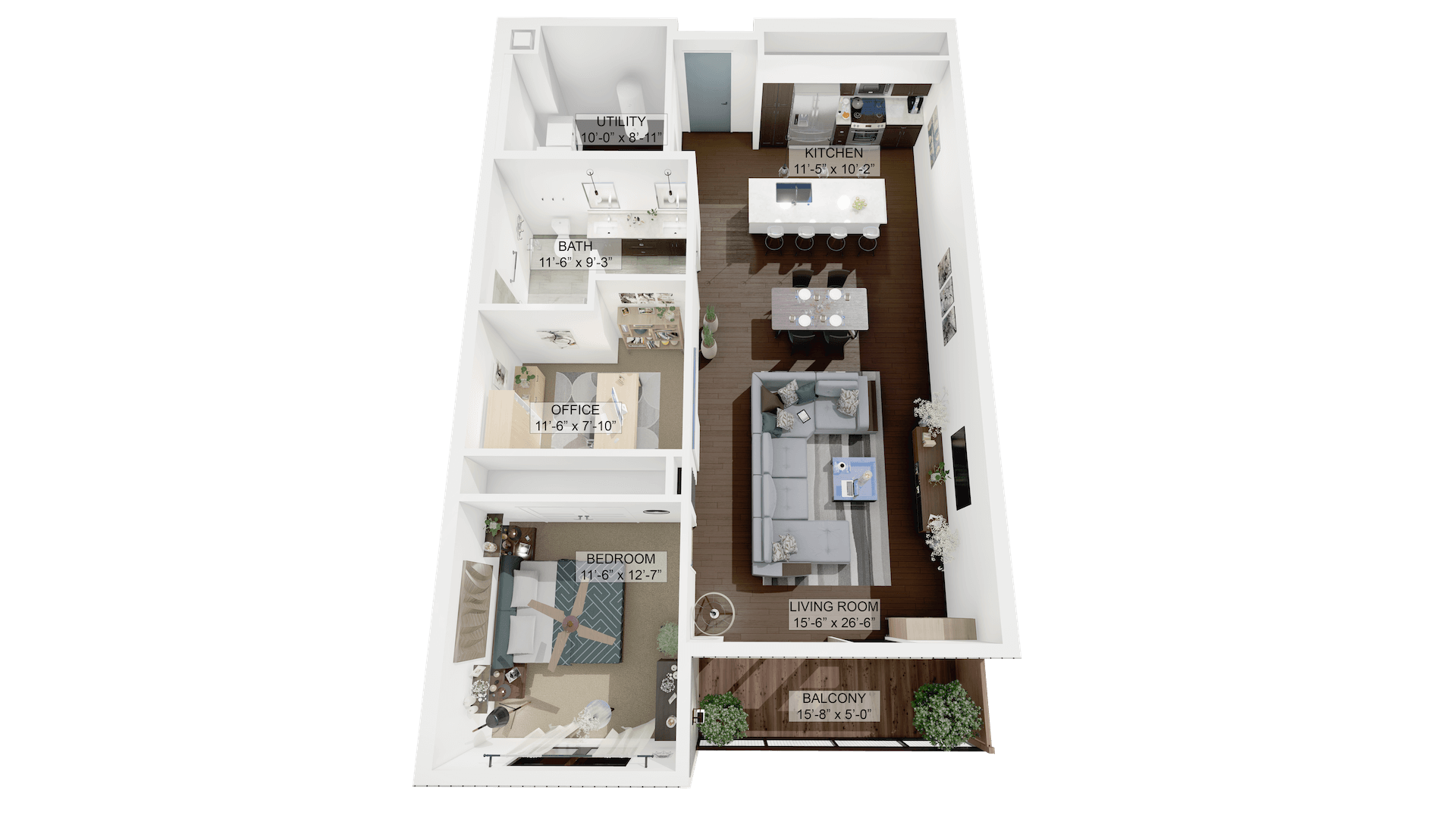 La Collina – 1 Bedroom 1 Bathroom