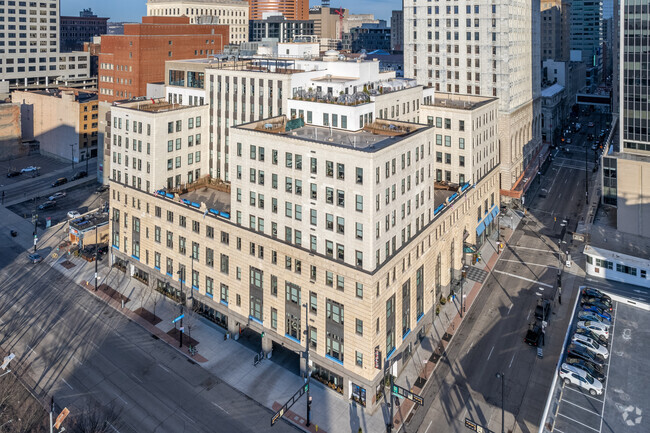 Aerial Photo - City Club Apartments- CBD Cincinnati