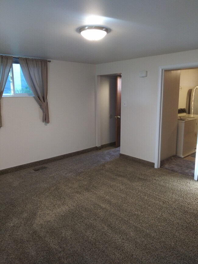Living room facing front door - 56 S 600 E