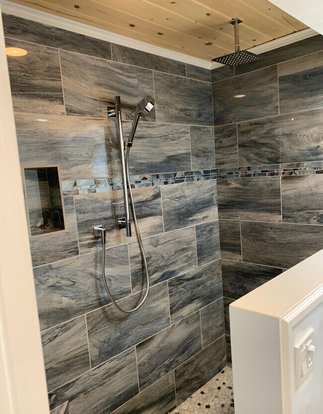 Luxury walk in shower - 698 Forsyth St